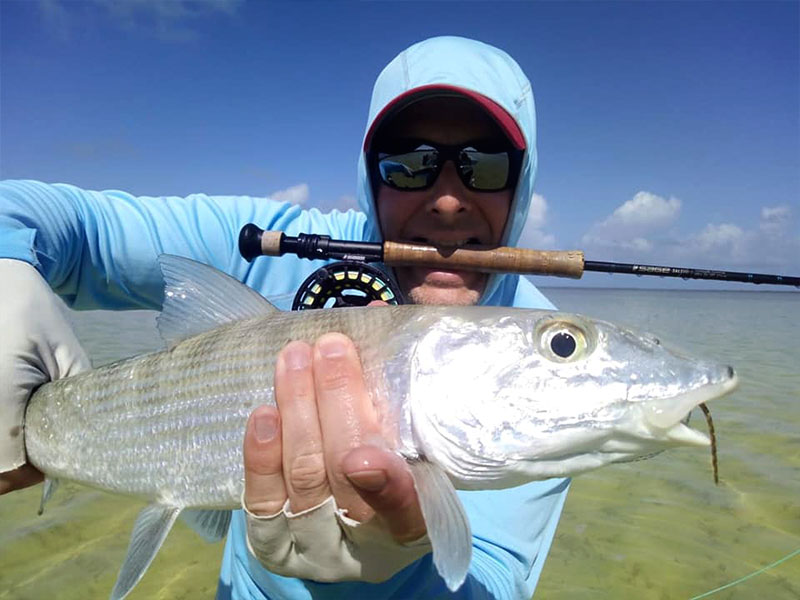 Day Trips for flyfishing or light tackle fishing in Ascension Bay